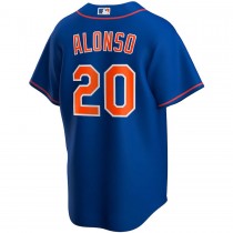 Men's New York Mets 20 Pete Alonso Royal Alternate Replica Player Name Jersey