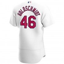 Men's St. Louis Cardinals 46 Paul Goldschmidt White Home Authentic Player Jersey