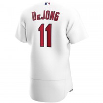 Men's St. Louis Cardinals 11 Paul DeJong White Home Authentic Player Jersey