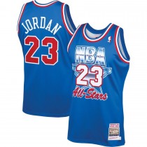 Men's Michael Jordan Mitchell & Ness Royal 1993 NBA All-Star Game Eastern Conference Hardwood Classics Authentic Jersey