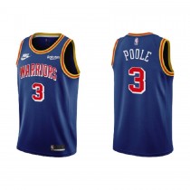 Men's Golden State Warriors Jordan Poole 75th Blue Swingman Jersey