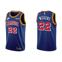 Men's Golden State Warriors Andrew Wiggins 75th Blue Swingman Jersey