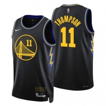 Men's Golden State Warriors Clay Thompson 2022 Black Swingman Jersey