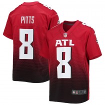 Youth Atlanta Falcons Kyle Pitts Red Game Jersey
