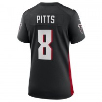 Women's Atlanta Falcons Kyle Pitts Black Game Jersey