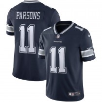 Men's Dallas Cowboys Micah Parsons Navy Vapor Limited Jersey