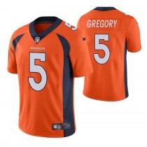 Men's Denver Broncos Randy Gregory Orange Vapor Untouchable Limited Jersey