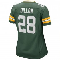 Women's Green Bay Packers AJ Dillon Green Player Game Jersey