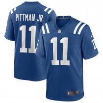 Men's Indianapolis Colts 11 Michael Pittman Jr. Game Jersey