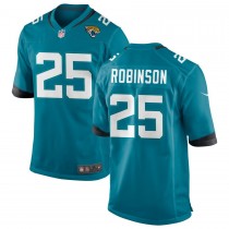 Men's Jacksonville Jaguars 25 James Robinson Game Jersey