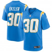 Men's Los Angeles Chargers 30 Austin Ekeler Game Jersey