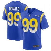 Men's Los Angeles Rams 99 Aaron Donald Royal Game Jersey