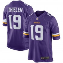 Men's Minnesota Vikings 19 Adam Thielen Game Jersey