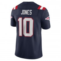 Men's New England Patriots Mac Jones Navy Vapor Limited Jersey