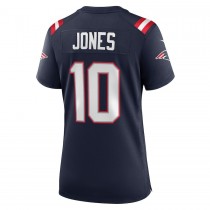 Women's New England Patriots Mac Jones Navy Player Game Jersey