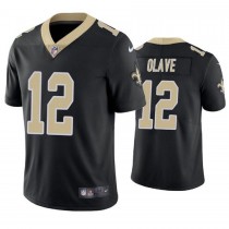 Men's New Orleans Saints Chris Olave Black Vapor Limited Jersey