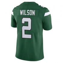 Men's New York Jets Zach Wilson Gotham Green Vapor Limited Jersey