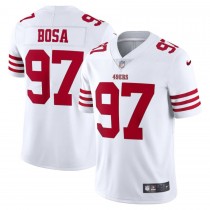 Men's San Francisco 49ers Nick Bosa White Vapor Limited Jersey