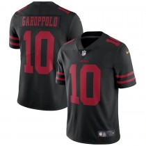 Men's San Francisco 49ers Jimmy Garoppolo Black Vapor Untouchable Limited Jersey