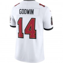 Men's Tampa Bay Buccaneers Chris Godwin White Vapor Limited Player Jersey