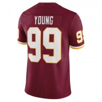 Washington Commanders Chase Young Burgundy Vapor Limited Jersey