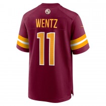 Men's Washington Commanders Carson Wentz Burgundy Game Jersey