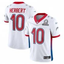 Justin Herbert Nike 2022 AFC Pro Bowl Game Jersey White