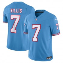 Malik Willis Tennessee Titans Nike Vapor F.U.S.E. Limited Jersey - Light Blue