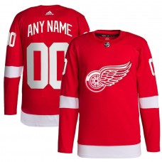 Men's Detroit Red Wings adidas Red Home Primegreen Authentic Pro Custom Jersey