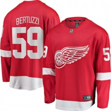 Men's Detroit Red Wings 59 Tyler Bertuzzi Red Breakaway Player Jersey