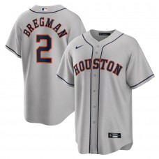 Men's Houston Astros 2 Alex Bregman Replica Player Name Jersey