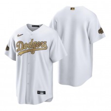 Men's Los Angeles Dodgers White 2022 MLB All-Star Blank Game Jersey