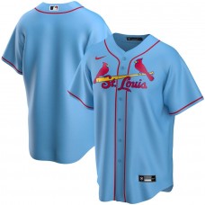 Men's St. Louis Cardinals Light Blue Alternate Replica Team Jersey