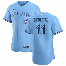 Men's Toronto Blue Jays 11 Bo Bichette Alternate Authentic Jersey