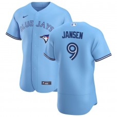 Men's Toronto Blue Jays 9 Danny Jansen Alternate Authentic Jersey