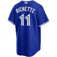 Men's Toronto Blue Jays 11 Bo Bichette Royal Alternate Replica Player Name Jersey
