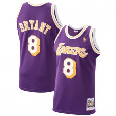 Men's Los Angeles Lakers 8 Kobe Bryant Mitchell & Ness 1996-97 Hardwood Classics Player Jersey