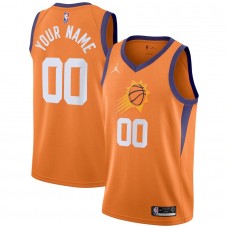 Men's Phoenix Suns Orange Swingman Custom Jersey - Statement Edition