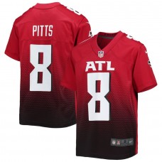Youth Atlanta Falcons Kyle Pitts Red Game Jersey