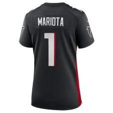 Women's Atlanta Falcons Marcus Mariota Black Game Jersey