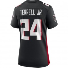 Women's Atlanta Falcons A.J. Terrell Jr. Black Game Jersey