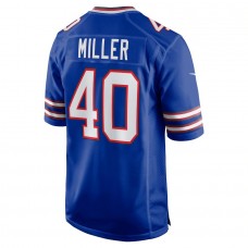 Men's Buffalo Bills Von Miller Royal Player Game Jersey