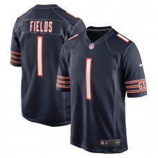 Youth Chicago Bears 1 Justin Fields Game Jersey