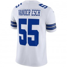 Men's Dallas Cowboys Leighton Vander Esch White Vapor Limited Player Jersey