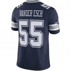 Men's Dallas Cowboys Leighton Vander Esch Navy Vapor Limited Jersey