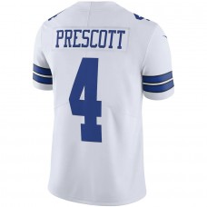 Men's Dallas Cowboys Dak Prescott White Vapor Limited Player Jersey