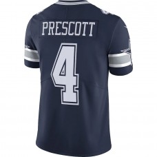 Men's Dallas Cowboys Dak Prescott Navy Vapor Limited Player Jersey