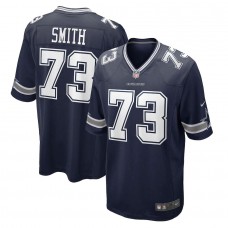 Men's Dallas Cowboys Tyler Smith Navy 2022 NFL Draft First Round Pick Game Jersey
