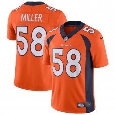 Men's Denver Broncos Von Miller Orange Vapor Untouchable Limited Player Jersey