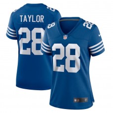 Women's Indianapolis Colts 28 Jonathan Taylor Game Jersey